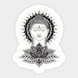 Buddha Mode Sticker